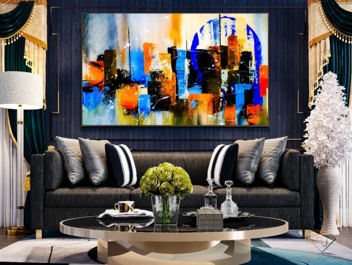 Abstract painting art